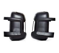 Seintech Plastic Door Wing Mirror Casing Cover-Left Passenger N/S Right Driver Side O/S Wing-Non Heated Mirror Glass ABS Plastic-Compatible fit For Fiat Ducato Peugeot Boxer Citroen Relay (Black)
