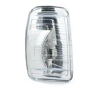 Seintech Plastic Door Wing Mirror Indicator Lens Clear TTG - Right Driver side O/S Indicator Lens - Plastic Mirror Indicator - Compatible fit For Ford Transit MK8 2014 ONWARDS