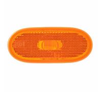 Seintech- Plastic Marker Lens Lamp - Light Reflector Marker Lens Light - Side Marker Lens Rectangular Amber Orange Repeater - for VW Crafter 06>17