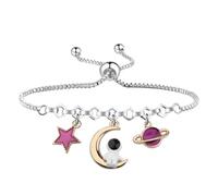 SEIRAA Astronaut Bracelet Korean Music Gifts Concert Bracelet Korean Group Gifts, L, Stainless Steel, no gemstone