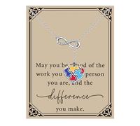 SEIRAA Autism Earrings Autism Awareness Gift Puzzle Piece Earrings Autism Lady Jewelry Gift for Autism Teacher Mom Doctor, 9 UK, No Gemstone