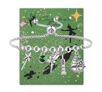 SEIRAA Fairytale Tink Bracelet Fairy Tink Wink Gifts Nope Not Today Gift Never Land Jewelry Being Perfect Isn't Easy Gifts, L, Stainless Steel, no gemstone