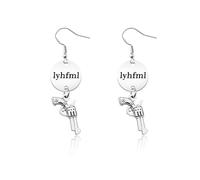 SEIRAA Lyhfml Inspired Earrings Juliette & Warner Gifts Love You Her From My Lips Gift Juliette & Warner Earrings, 1, No Gemstone