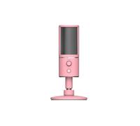 Seiren X Streaming Microphone - Built-In Shock Mount - Quartz Pink
