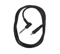 Seismic Audio - SA-TSR5-R - 5 Foot Right Angle 1/4" TS to RCA Mono Patch Cable - Amplifier to Mixer Connector - Unbalanced Adapter