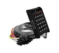Seismic Audio - SAJT-16x4x50-16 Channel 50' XLR Snake Cable with 1/4" Returns