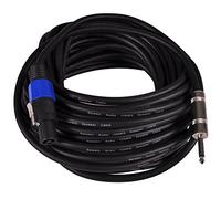 Seismic Audio SASPT12-50 Pro Audio Speakon to 1/4-Inch 12-Gauge 2 Conductor 50-Feet Speaker Cable