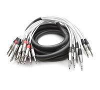 Seismic Audio - SAST-8-16-15-8 Channel 1/4" TRS Insert Snake Cable to 16 1/4" TS - 15 Feet