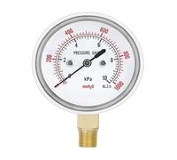 Seismic pressure gauge head 2.5" bottom 4 5 6 10 15 16 20 25 30 40 50 60kpa/mm(0-25Kpa)