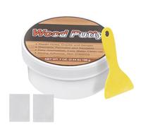SEISSO Multi-Purpose Wood Filler,200g White Putty Fill,Repair Wood Furniture Surface Scratches,Fading for Tables and Chairs Cabinets Craft(White)