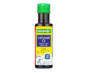 Seitenbacher Organic Flax Seed Oil I First Pressed I Cold Pressed I Native I 100% organic I (1x100 ml)