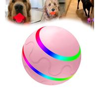Seivble Smart Jumping Ball for Dogs, Viral Shaky Ball, Automatic Moving Shaking Bouncing Dog Toy, Interactive Rolling Dog Toy for Small Medium Large Dogs (Pink, for Medium Large Dogs)