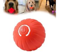 Seivble Smart Jumping Ball for Dogs, Viral Shaky Ball, Automatic Moving Shaking Bouncing Dog Toy, Interactive Rolling Dog Toy for Small Medium Large Dogs (Orange, for Mini Small Dogs)