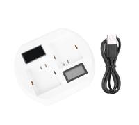 SEIVI Video Camera USB Battery Fast Charger for Arlo Pro 2/Pro/walk Light Battery Dual Charge LCD Smart Base Charger