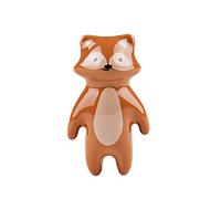 SEIWEI 1PCS Animal Door Knobs Kids Cute Handles Ceramic Knobs Cabinet Cupboard Drawer Door Knobs Pull Handles for Children Adult(Fox)