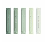 SEIWEI 5Pcs Correction Tapes, Pen Shaped Applicator, White Out Glue Roller Tape for Teachers, Office Workers, Family Use(Green)