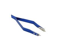 SEIWEI Blue V-Shaped Tweezers Watch Spring Bar Tool Metal Repairing Accessories for Watchmaker, Repairer, Craftsmen, Amateurs