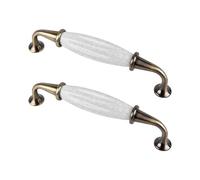 SEIWEI Cabinet Handles, 2PCS 128mm Kitchen Cupboard Handles, Vintage Cabinet Handles,Door Bow Pull Handles Furniture Drawer Pulls for Kitchen Cabinet, Dressers, Cupboard, Door, Wooden Gates (Type B)
