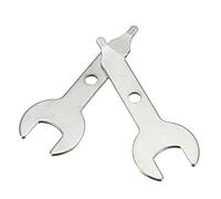 SEIWEI Collet Wrench Key - Stainless Steel 9.5mm 3/8 Inch Nut Spanner Open End Wrenches for Engraving Machine Rotary Tools, 2 PCS