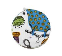 SEIWEI Coloured 60inch/150cm Soft Retractable Measuring Tape for Sewing and Body Measurements, Tape Measure with Fractions Ruler