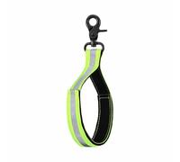 SEIWEI Firefighter Glove Strap with Velcro Loop & Metal Hook, Reflective Strip Work Glove Clip for Firefighting Gear, Turnout Belt, Construction & Labor