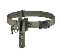 SEIWEI (Green) Compact Outdoor Fishing Tool, Adjustable Wader Belt Combining Fishing Rod Pole Holder Belt, Waders Straps, and Kayak Fishing Gear, for Surf Casting (Black Khaki Green)