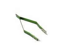 SEIWEI Green V-Shaped Tweezers Watch Spring Bar Tool Metal Repairing Accessories for Watchmaker, Repairer, Craftsmen, Amateurs