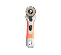 SEIWEI Rotary Cutter - Ergonomic Soft Grip Rotary Cutter for Fabric for Cutting Fabric, Leather, Paper, Quilting, Crafting, 45mm