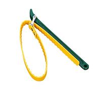 SEIWEI Rubber Belt Strap Wrench Oil Filter Strap Wrench Universal Opener Wrench 50-200mm Adjustable Strap Car Mechanics Repair Tool [15"]
