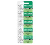 Seizaiken 335 SR512SW 1.55V 0% Hg Silver Oxide Watch Battery (5 Batteries) Made in Japan by Seiko