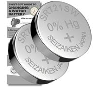 Seizaiken 362 SR721SW Watch Batteries 2 Pack Replacement Kit