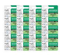 Seizaiken 377 SR626SW 1.55V 0% Hg Silver Oxide Watch Battery (20 Batteries) Made in Japan by Seiko