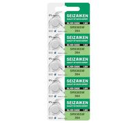 Seizaiken 394 SR936SW 1.55V 0% Hg Silver Oxide Watch Battery (5 Batteries) Made in Japan by Seiko