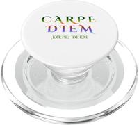 Seize Day Carpe Quote Diem Latin Inspirational Tropical PopSockets PopGrip for MagSafe