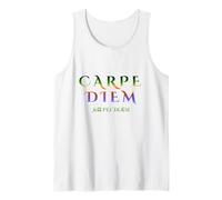 Seize Day Carpe Quote Diem Latin Inspirational Tropical Tank Top