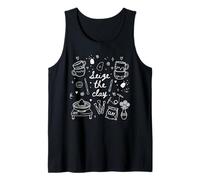 Seize The Clay Pottery Ceramic Artist Potter Ceramicist Tank Top