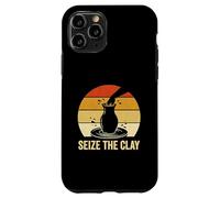Seize The Clay Pottery Wheel Ceramic Studio Humor Case for iPhone 11 Pro
