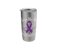 Seize The Day Epilepsy Awareness Supportive Community Stainless Steel Insulated Tumbler