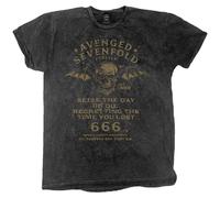 Seize The Day T-Shirt Avenged Sevenfold Black XXL