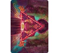 Seize the Spotlight (#60) Art Card (Gold Signature) | Streets of New Capenna