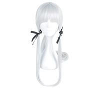 SEIZIS Anime Wig Azur Lane Cosplay Illustrious Wig,Silver White Wig,Costume Halloween Wig,For Halloween,Costume Party,Anime Show,Cosplay Event,Concerts Cosplay Anime Wig Coser
