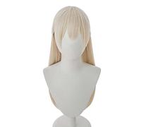 SEIZIS Anime Wig BanG Dream!Cosplay Shirasagi Chisato Wig,Light Blonde Long Wig,Costume Halloween Wig,For Halloween,Costume Party,Anime Show,Cosplay Event,Concerts Cosplay Anime Wig Coser