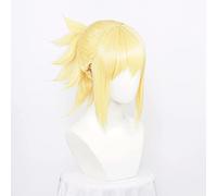 SEIZIS Anime Wig Dr.Stone Cosplay Kohaku Wig,Blonde Wig,Costume Halloween Wig,For Halloween,Costume Party,Anime Show,Cosplay Event,Concerts Cosplay Anime Wig Coser