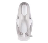 SEIZIS Anime Wig Final Fantasy VII Cosplay Sephiroth Wig,Gray Long Straight Wig,Costume Halloween Wig,For Halloween,Costume Party,Anime Show,Cosplay Event,Concerts Cosplay Anime Wig Coser