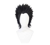 SEIZIS Anime Wig Final Fantasy VII Cosplay Zack Fair Wig,Short Black Wig,Costume Halloween Wig,For Halloween,Costume Party,Anime Show,Cosplay Event,Concerts Cosplay Anime Wig Coser