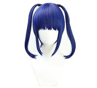 SEIZIS Anime Wig for High Rise Invasion EIN Cosplay Wig,Short Blue Wig,Costume Halloween Wig,for Halloween,Costume Party,Anime Show,Cosplay Event,Concerts Cosplay Anime Wig Coser