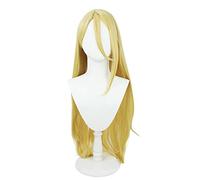 SEIZIS Anime Wig for The Witch from Mercury Shaddiq Zenelli Cosplay Wig,Long Yellow Wig,Costume Halloween Wig,For Halloween,Costume Party,Anime Show,Cosplay Event,Concerts Cosplay Anime Wig Coser