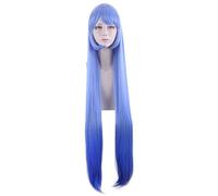 SEIZIS Anime Wig My Hero Academia Cosplay Nejire Hadou Wig,Long Blue Wig,Costume Halloween Wig,For Halloween,Costume Party,Anime Show,Cosplay Event,Concerts Cosplay Anime Wig Coser