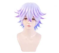 SEIZIS Anime Wig Paradox Live Cosplay Nayuta Yatonokami Wig,Blue Mixed Purple Short Wig,Costume Halloween Wig,For Halloween,Costume Party,Anime Show,Cosplay Event,Concerts Cosplay Anime Wig Coser