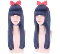 SEIZIS Anime Wig Pop Team Epic Cosplay Pipimi Wig,Blue Long Wig,Costume Halloween Wig,For Halloween,Costume Party,Anime Show,Cosplay Event,Concerts Cosplay Anime Wig Coser